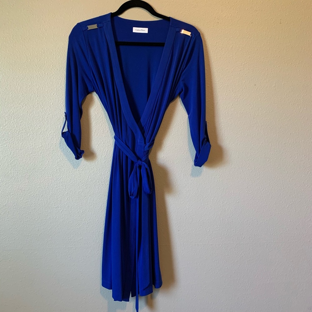 Calvin Klein Wrap Dress